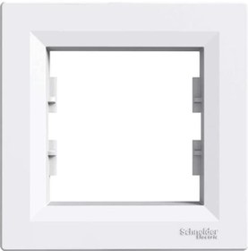 Resim Schneider Eph5800121 Asfora Beyaz Tekli Çerçeve 