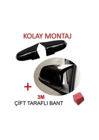 Resim Ford Focus 3 Ford Focus 4 Yarasa Batman Ayna Kapağı 2011 2018 