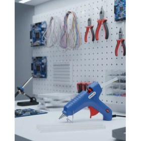 Resim E-Woman Hobi ve Tamir Işleri Için 60 W Silikon Tabancası 11 mm 5 Silikon Hediyeli - Lisinya 