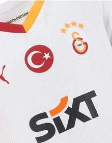 Resim Galatasaray Puma 2024/2025 Çocuk Deplasman Forma 77966002 Beyaz 