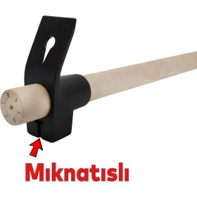 Resim Badem10 Dövme Çelik Keser Mıknatıslı Saplı Keser 