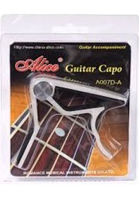 Resim Alice A007d/sl-a1 Silver Gitar Kaposu Şık Gümüş Kaplama Hafif V 