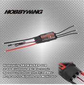 Resim Neevoyu Havacılık Ve Çok Rotorlu Drone İçin Skywalker 80a Fırçasız Esc Hız Kontrol Cihazı 