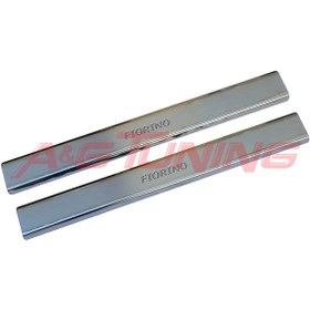 Resim Fiat Fiorino Krom Kapı Eşiği Takımı 2008 Üzeri Paslanmaz Çelik N11.7007 