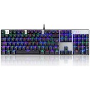 Resim Carrier Mekanik Oyun Klavyesi Kablolu Usb Renkli Led Arka 