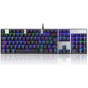 Resim Carrier Mekanik Oyun Klavyesi Kablolu Usb Renkli Led Arka 