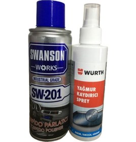 Resim Swanson Works Torpido Parlatıcı 200 Ml Würth Yağmur Sprey 150 Ml 