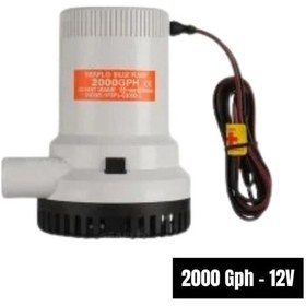 Resim Seaflo Sintine Pompası 2000 Gph - 12v 8,5ah-1364 