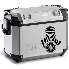 Resim Desenli Motosiklet Çanta Sticker Etiket Modeli - 4 