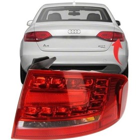 Resim Ns Audı Sağ Stop Lambası Dış Ledli 2008-2012 