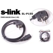 Resim S-link SL-P150 1.5mt 0.50mm Power Elektrik Kablosu 