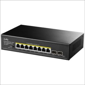 Resim Cudy GS1008PS2 8 Port Gigabit 120 W 250M Poe+ 2 Gigabit SFP Switch Cudy