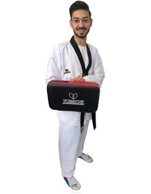 Resim Jumok Taekwondo Darbe Yastığı Siyah - Kırmızı 