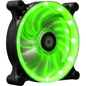 Resim XIGMATEK SEII-F1253 Solar Eclipse II Kasa Fanı LED Yeşil 