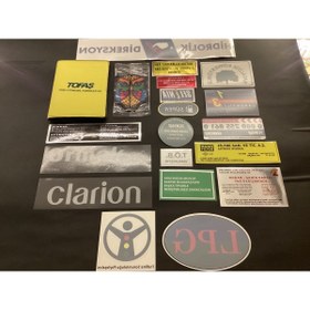 Resim Sezer Oto Etiketcilere Tofaş Etiket Set 