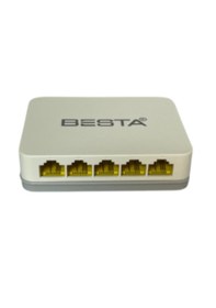 Resim Besta BST-05 5 Port 10/100 Mbps Ethernet Switch 