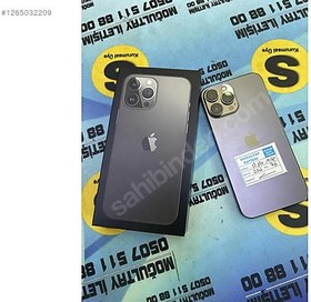 Resim Apple iPhone 13 Pro Max İkinci El TR | 256 GB | Gri 