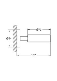Resim Grohe Essentials Sabunluk Tutacağı 40369gn1 Krom 