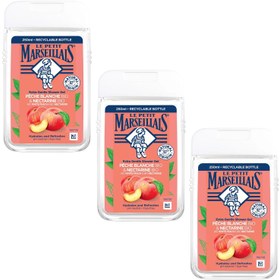 Resim Le Petit Marseillais Beyaz Şeftali Ve Nektarin Duş Jeli 250 ml 3 ADET 