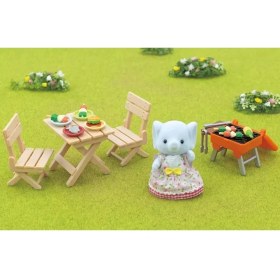 Resim Markaon Sylvanian Families Barbekü Piknik Fil Kız 5640 