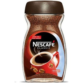 Resim Nescafe Classic Hazır Kahve Cam Kavanoz 100 G 