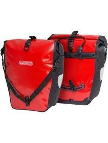 Resim Ortlieb F5302 Back-Roller Classic Arka Heybe Çanta Çift 40L Kırmızı-Siyah 