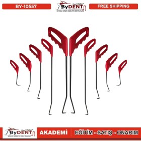 Resim Pdr Boyasız Göçük Düzeltme 10 Parça Çubuk Seti 