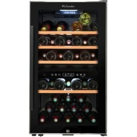 Resim La Sommeliere ECS512Z Çift Isılı Service Solo Şarap Dolabı, 49 Şişe Kapasiteli 