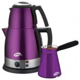 Resim Gm-7322p Mor Çay Ve Kahve Makinesi 