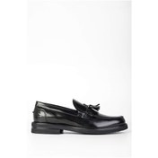 Resim Tamer Tanca Erkek Hakiki Deri Siyah Açma Loafer Ayakkabı 285 3752 Erk Ayk Sk23/24 Sıyah Acma 