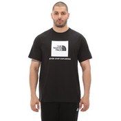 Resim The North Face M S-S Raglan Redbox Tee Erkek T-Shirt Siyah 