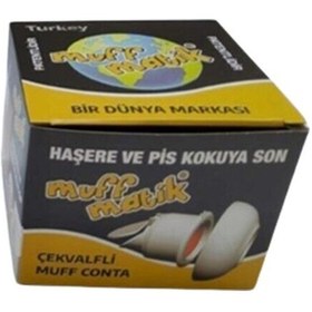 Resim Muff Matik Kokumatik Lavabo Sifonu Çekvalfi Koku Önleyici 