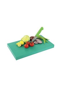 Resim Türkay Polietilen Kesme Tahtası. Kesim Levhası Yeşil 30X50X4 Cm 