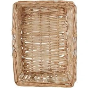 Resim Storemax Essentials ML-2202 Kulplu Üstü Açık Pazar Sepeti, Kahverengi 