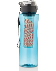 Resim lu Suluk Matara Süzgeçli Su Matarası 500 Ml Al4381 Kırmızı 