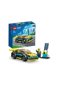 Resim LEGO® City Elektrikli Spor Araba 60383 5+ Yaratıcı Oyuncak Yapım Seti - 95 Parça 