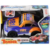 Resim Nessiworld JU688-32-31 Neon LEDli Yarış Arabası -Birliktoys 