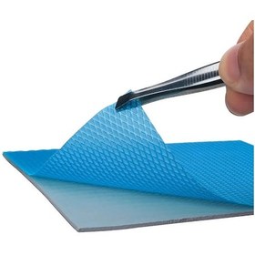 Resim Wozlo 1 0mm 100x100mm Chipset Soğutucu Termal Pad Cep Telefonu Notebook Ps4 Ps5 Gri 13w/m K 