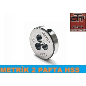 Resim M2.0 Mini Pafta Hss Metrik Diş Açma 