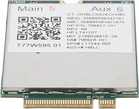 Resim Sreuyong Lt4120 X5 LTE T77W595 796928-001 4G WWAN M.2 Elite X2 840 850 G3 640 650 645 için 150Mbps LTE Modem 