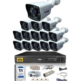 Resim IDS 14 Kameralı 5 Mp Lensli 1080P Full HD Kamera Seti - Gece Görüşlü - Su Geçirmez - Cepten İzle 