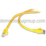 Resim Flaxes Fnk-605S 5Mt Cat6 Patch Network Kablosu Sari 