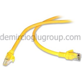 Resim Flaxes Fnk-605S 5Mt Cat6 Patch Network Kablosu Sari 