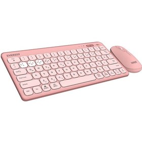 Resim EVEREST Lumi KM-BT903 3in1 3 BT + 2.4 1600dpi Ultra İnce Q 4 Cihaz Bağlantılı Klavye ve Mouse Set 