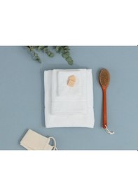 Resim Madame Coco Riz Jakarlı Yüz Havlusu 