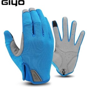 Resim Liangduo Shop Siyah Stil L Boyutu Gıyo-Kış Sporları Tam Parmak Bisiklet Eldiveni Balıkçılık Spor Salonu Veya Mtb Bisiklet Kaymaz Kumaş Bisiklet Eldiveni Erkekler Kadınlar Için (Yurt Dışından) 