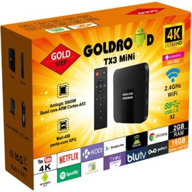 Resim Gold Step Goldroid Tx3 Mini Android Box 