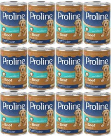 Resim Pro Line Dana Etli Yetişkin Köpek Konservesi 12 x 400 G 