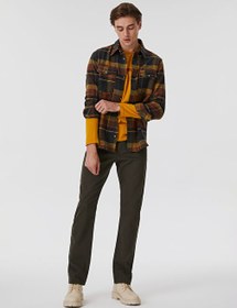 Resim Lee Cooper Normal Bel Slim Straight Haki Erkek Chino Pantolon 241 LCM 221002 JAGGER HAKI 