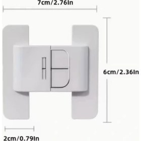 Resim Eco Lounge 4 Adet Buzdolabı Çekmece ve Dolap Kapağı Çocuk Kilidi 